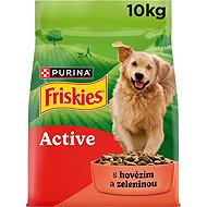 Friskies Active granuly pre psov hovädzie 10 kg - Granuly pre psov