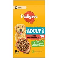 Pedigree beef and vegetable kibble for adult dogs 12 kg - Dog Kibble