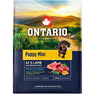 Ontario Puppy Mini Lamb & Brown Rice 2,25 kg - Kibble for Puppies