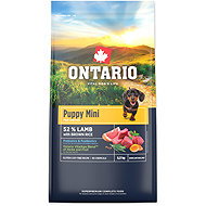 Ontario Puppy Mini Lamb & Brown Rice 6,5 kg - Kibble for Puppies