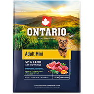 Ontario Adult Mini Lamb & Brown Rice 2,25 kg - Dog Kibble