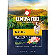 Ontario Adult Mini Fish & Brown Rice 2,25 kg - Dog Kibble