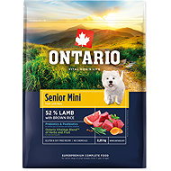 Ontario Senior Mini Lamb & Brown Rice 2,25 kg - Dog Kibble