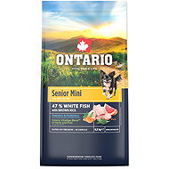 Ontario Senior Mini Fish & Brown Rice 6,5 kg - Dog Kibble