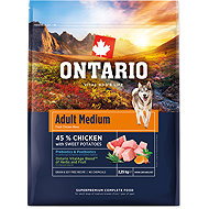 Ontario Adult Medium Chicken & Sweet Potatoes 2,25 kg - Dog Kibble