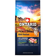 Ontario Adult Medium Chicken & Sweet Potatoes 12 kg - Dog Kibble