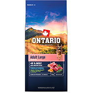 Ontario Adult Large Beef & Brown Rice 12 kg - Dog Kibble
