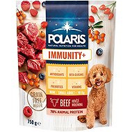 Polaris FM GF Immunity Small & Mini grain-free kibble for adult dogs with fresh beef 750 g - Dog Kibble