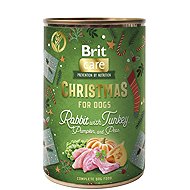 Brit Care Dog Christmas rabbit canned 400 g - Canned Dog Food