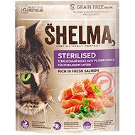 Shelma FM Sterile grain-free kibble for adult cats with salmon 1,4 kg - Cat Kibble