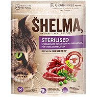 Shelma FM Sterile grain-free kibble for adult cats with beef 1,4 kg - Cat Kibble