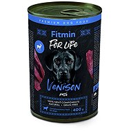 Fitmin For Life Canned venison for dogs 400 g - Canned Dog Food