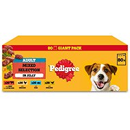 Pedigree mixed selection of pouches in jelly for adult dogs 80 × 100 g - Dog Food Pouch