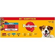 Pedigree mixed selection of pouches in jelly for adult dogs 80 × 100 g - Dog Food Pouch