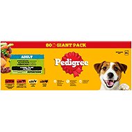 Pedigree mixed selection of capsules in juice for adult dogs 80 × 100 g - Dog Food Pouch