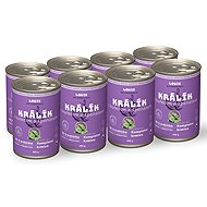 LOUIE duck (95% solids) with rice 200 g 8 pcs - Canned Dog Food