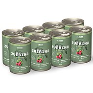 LOUIE duck (95% solids) with rice 800 g 6 pcs - Canned Dog Food