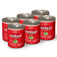 LOUIE chicken (95% solids) with zucchini 800 g 6 pcs - Canned Dog Food
