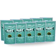 LOUIE salmon with sea buckthorn, spinach and prebiotics 200 g 8 pcs - Dog Food Pouch