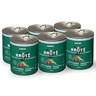 LOUIE turkey with cranberries, pastinac and prebiotics 800 g 8 pcs - Canned Dog Food