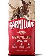 Carnilove Active Dog Dry Made with Lamb & Wild Boar for Adult All Breeds 12 kg - Dog Kibble