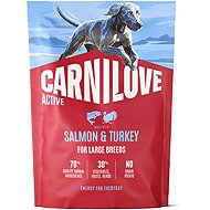 Carnilove Active Dog Dry Made with Salmon & Turkey for Adult Large Breeds 1.5 kg - Dog Kibble