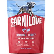 Carnilove Active Dog Dry Made with Salmon & Turkey for Junior Large Breeds 1.5 kg - Dog Kibble