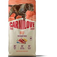 Carnilove True Fresh Dog Dry Beef for Adult All Breeds 12 kg - Dog Kibble