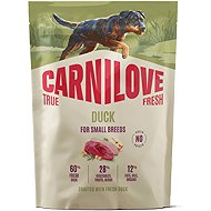 Carnilove True Fresh Dog Dry Duck for Adult Small Breeds 1.5 kg - Dog Kibble