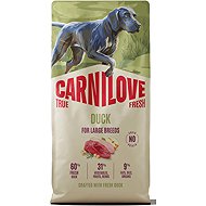 Carnilove True Fresh Dog Dry Duck for Adult Large Breeds 12 kg - Dog Kibble