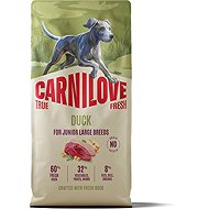 Carnilove True Fresh Dog Dry Duck for Junior Large breeds 12 kg - Dog Kibble