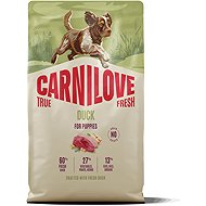 Carnilove True Fresh Dog Dry Duck for Puppies 4 kg - Dog Kibble