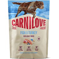 Carnilove True Fresh Dog Dry Fish & Turkey for Adult All Breeds 1.5 kg - Dog Kibble