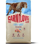Carnilove True Fresh Dog Dry Fish & Turkey for Adult All Breeds 4 kg - Dog Kibble