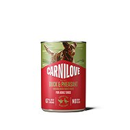Carnilove Dog Can Paté Made with Duck & Pheasant 400 g - Canned Dog Food