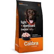 Calibra Dog Expert+ Adult Light & Sterilised Chicken 750 g - Dog Kibble