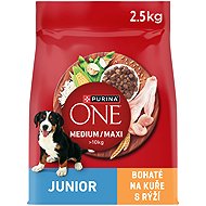 Purina ONE Medium/Maxi Junior granule pro štěňata kuře 2,5 kg - Kibble for Puppies