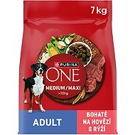 Purina ONE Medium/Maxi granule pro psy hovězí 7 kg - Dog Kibble