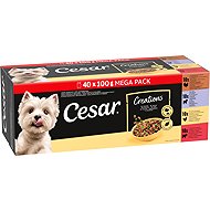 Cesar Selection in sauce, 40 × 100 g - Dog Food Pouch
