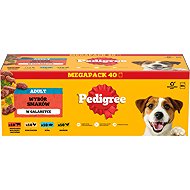 Pedigree pouches – mixed selection in jelly, 40 × 100 g - Dog Food Pouch