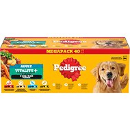Pedigree Vitality Mixed Selection Pouches, 40 × 85 g - Dog Food Pouch