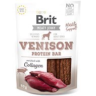 Brit Jerky Venison Protein Bar 80g - Dog Treats
