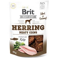 Brit Jerky Herring Meaty Coins 80 g - Maškrty pre psov