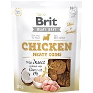 Brit Jerky Chicken with Insect Meaty Coins 200g - Dog Treats