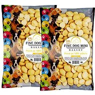 FINE DOG MINI Biscuits YELLOW XXL Package 2 × 200g - Dog Treats