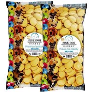 FINE DOG Biscuits YELLOW XXL Package 2 × 400g - Dog Treats