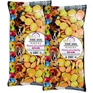 FINE DOG MIX Biscuits COLOR XXL Package 2 × 400g - Dog Treats