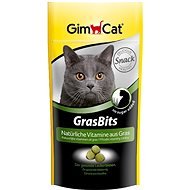 GimCat Gras Bits Tablets with Cat Grass 40g - Food Supplement for Cats