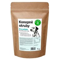 Green Earth Hemp Bran 1kg - Food Supplement for Dogs