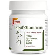 Dolfos Dolvit Gland mini - proper function of anal glands 60 tbl - Food Supplement for Dogs
